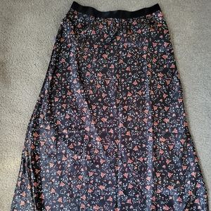 NWOT floral skirt